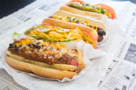 Original hot dog factory - 1020 White Street Southwest. Enter your address above to see fees, and delivery + pickup estimates. American • Sandwiches • Hot Dog. Group order. Schedule. Food. 12:00 PM – 8:30 PM. Beverages. 12:00 PM – 8:30 PM. 